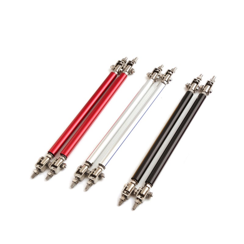 2PCS 100-200mm Adjustable Front Bumper Lip Splitter Strut Tie Bar Support Rod - Image 4