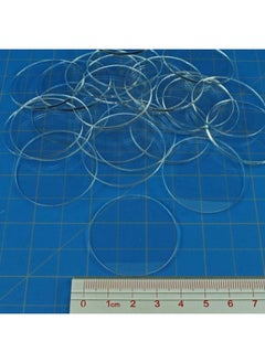 LITKO LITKO Clear Round Miniature Bases | 1.5mm Thick | Circular Figure Stands for Wargaming Boardgaming and Collectible Figures (25 Count Pack, 40mm)  - Image 3