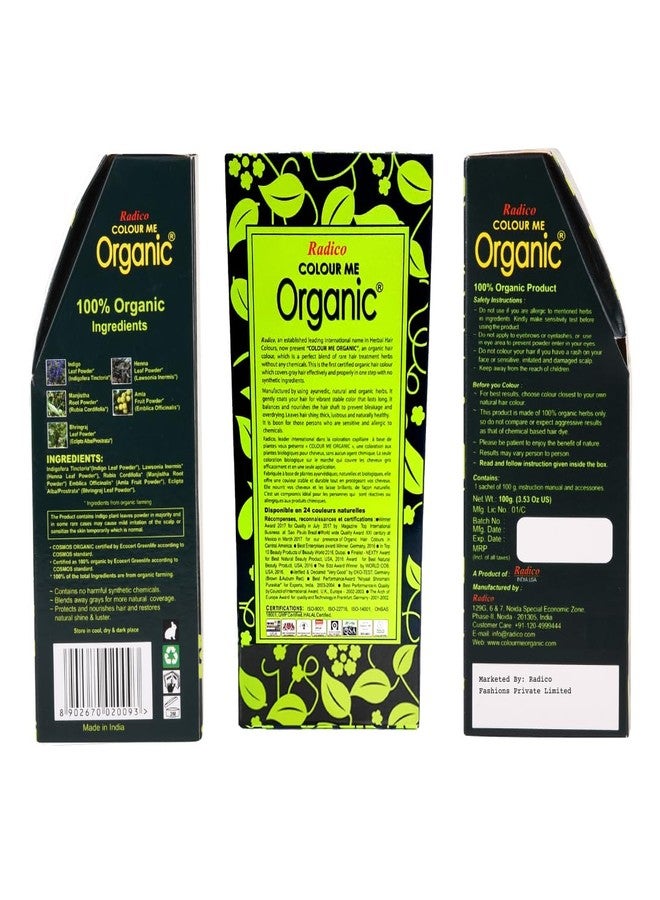 Radico Organic Hair Color Black,100gm - Image 3