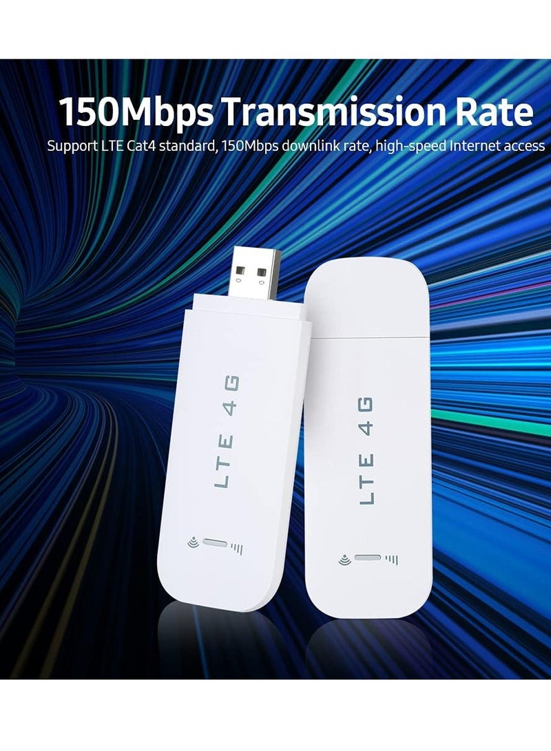 General 4G LTE Portable WiFi 150Mbps USB Mini Wireless Router USB WiFi Adapter with WiFi Hotspot Plug and Play Mobile WiFi (Global Version(Except Americas))  - Image 5