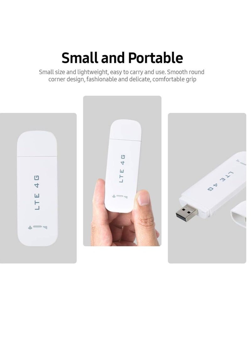 General 4G LTE Portable WiFi 150Mbps USB Mini Wireless Router USB WiFi Adapter with WiFi Hotspot Plug and Play Mobile WiFi (Global Version(Except Americas))  - Image 3