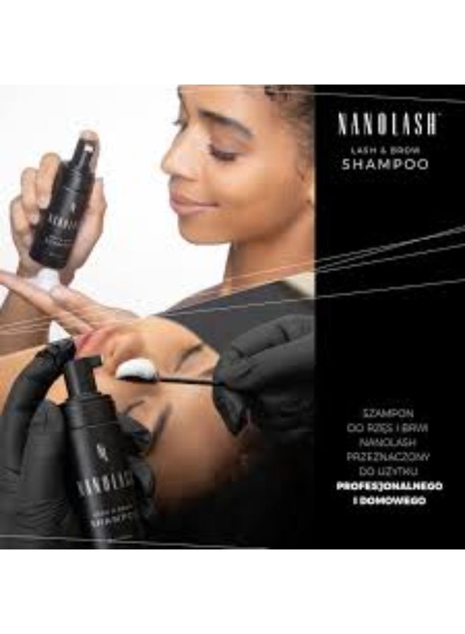 Nanolash Lash & Brow Shampoo 50ml - Image 3
