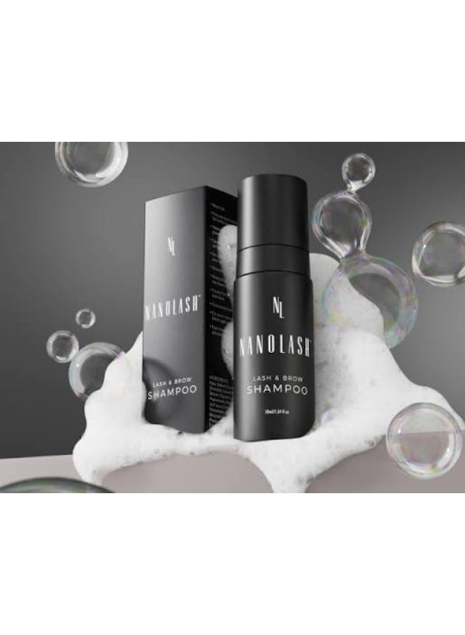 Nanolash Lash & Brow Shampoo 50ml - Image 2