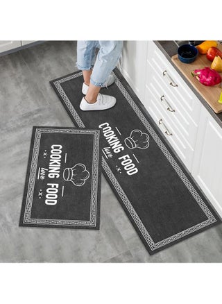 Set of 2 Kitchen Mats Floor Rug Home Decor Accessories Non Skid Washable - pzsku/ZEE4786274379EFAE4482Z/45/_/1733471111/9b42fa2b-e6fc-43d0-99d1-4422dd02d290