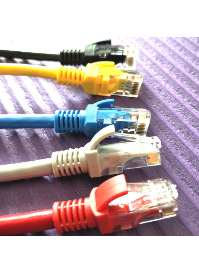 Generic Super Class 5 Oxygen-free Copper Finished Product Network Jumper 0.2 0.3 0.5 0.8 1 1.5 2 2.5 3 5 6 M-Color:Six Types Of Oxygen-free Copper Red-Line Length:0.15 M  - Image 1
