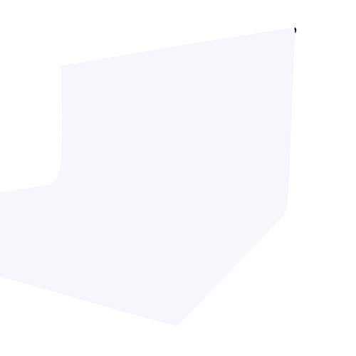 خلفية موسلين ISSUNTEX 5X7 قدم للاستوديو قابلة للطي شاشة عالية الكثافة لتصوير الفيديو والتلفزيون باللون الأبيض