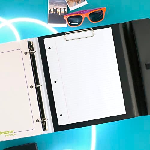 Mead Trapper Keeper Binder, Retro Design, 1 Inch Binder with Folders and Pockets, Holds 8-1/2" x 11" Paper, Paint Splatter (260038FO-ECM) - Image 5