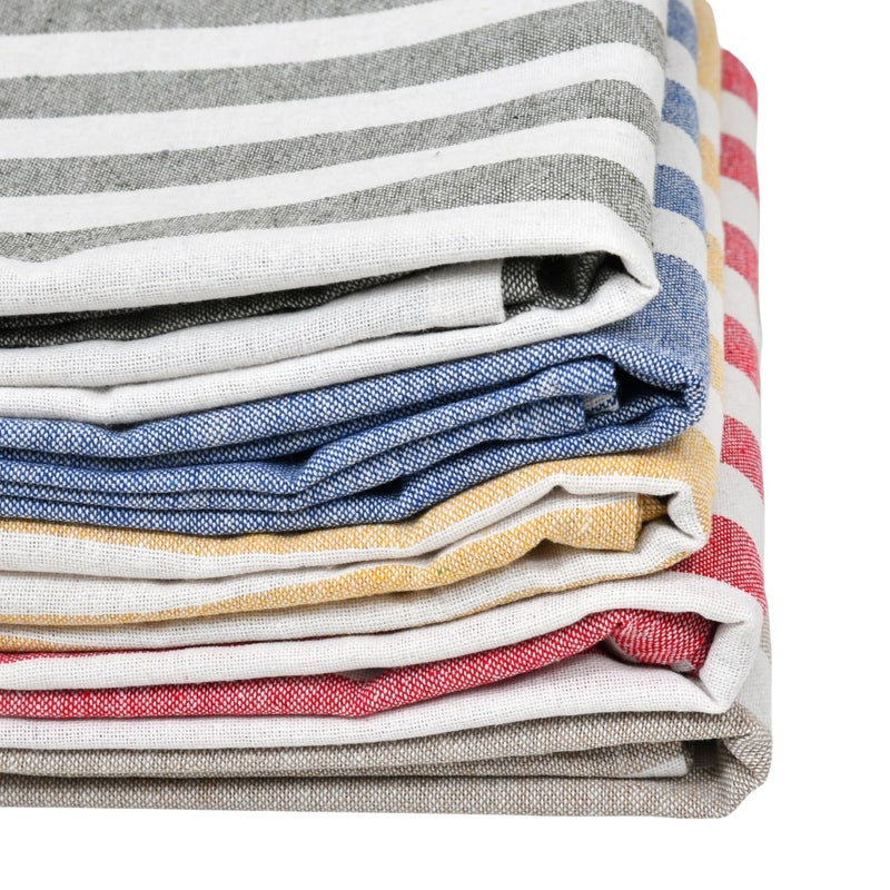 Värde Premium Hand Towels | 180 GSM Cotton Hand Towels | Hand Towel Set of 5 | Hand Towel for Gym | Soft Towels | Size 16W x 25L (Multicolor, Pack of 5) - Image 5