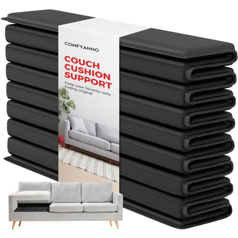 Comfyanno Couch Cushion Support Board, Repairs Sagging Loveseat Sofa, Ready to Use, 21.5" x 48", Heavy-Duty Solid Wood Board, Safe Corner, Sinking Couch & Sofa Fix Saver - Image 1
