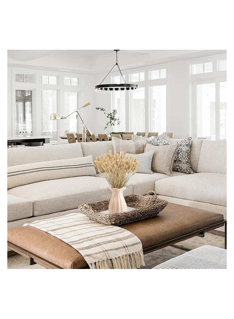 Natural Bunny Tails Dried Flowers, 70 Pcs Dried Lagurus Ovatus, Dried Pampas Grass Decor for Farmhouse Flower Arrangements Wedding Home Boho Party Decorations(Primary Colour) - Image 4