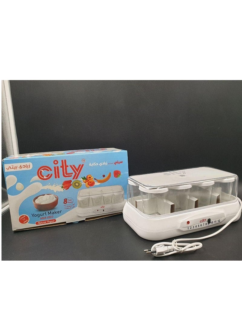 City Kitchen Appliance,Yogurt Makers White  - Image 3