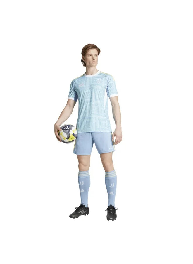 Adidas Juve A Sho M Blue Football/Soccer Shorts For Men