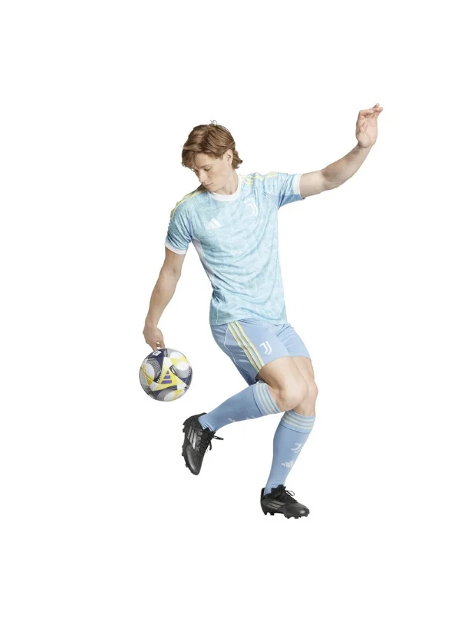 Adidas Juve A Sho M Blue Football/Soccer Shorts For Men