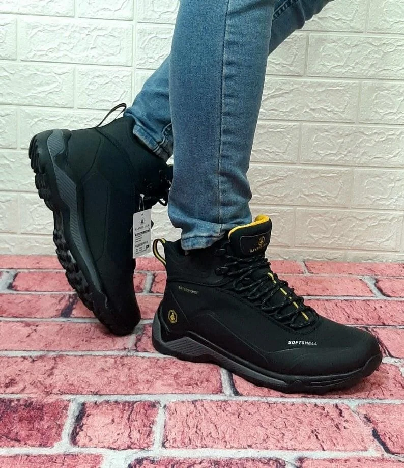 هامر جاك Hammerjack 21664 Bond Black Softshell Waterproof Outdoor Men's Boots