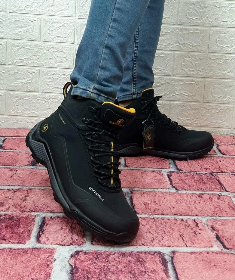 هامر جاك Hammerjack 21664 Bond Black Softshell Waterproof Outdoor Men's Boots