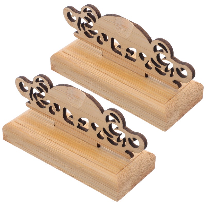 2pcs Japanese Folding Fan Stand Holder Handheld Fans Display Stand Storage Rack Desktop Display Base For Home Stores - Image 4
