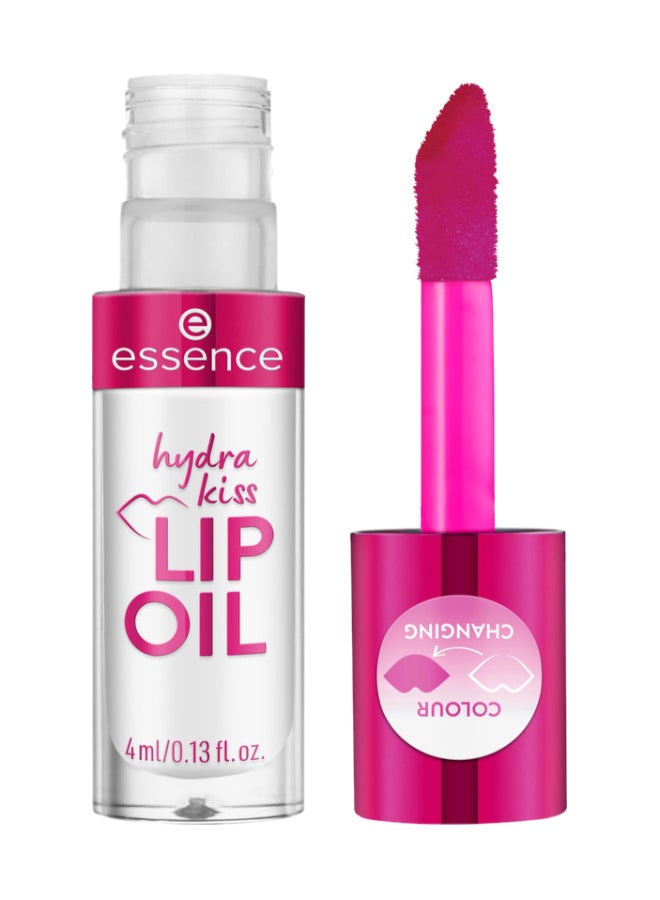 Essence Hydra Kiss Lip Oil | 06 Cranberry Is Back | Moisturizing Lip Balm with Oils | Dewy Finish | Hydrating & Smooth | Animal-Friendly | Soft Applicator for All Skin Types Cranberry Is Back - Image 1