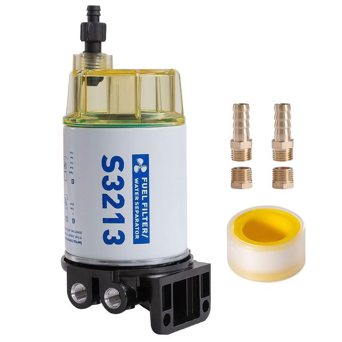 S3213 Marine Fuel Filter Water Separator Assembly With Bowl Replacement For Mercury Marine Outboard Motor Replaces 35604941 S3213 1879321 1817928 35809097