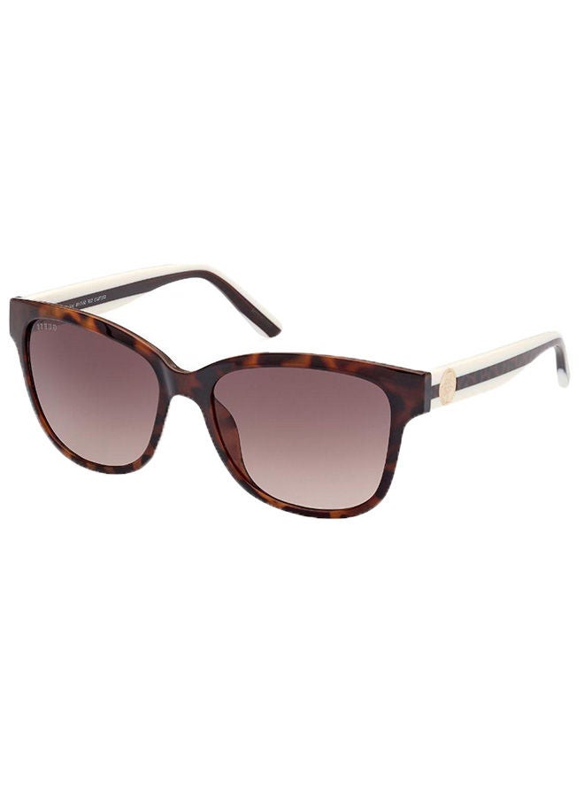 GUESS Unisex Wayfarer Sunglasses with Brown Lenses - GU7823 53F 56mm - Image 1