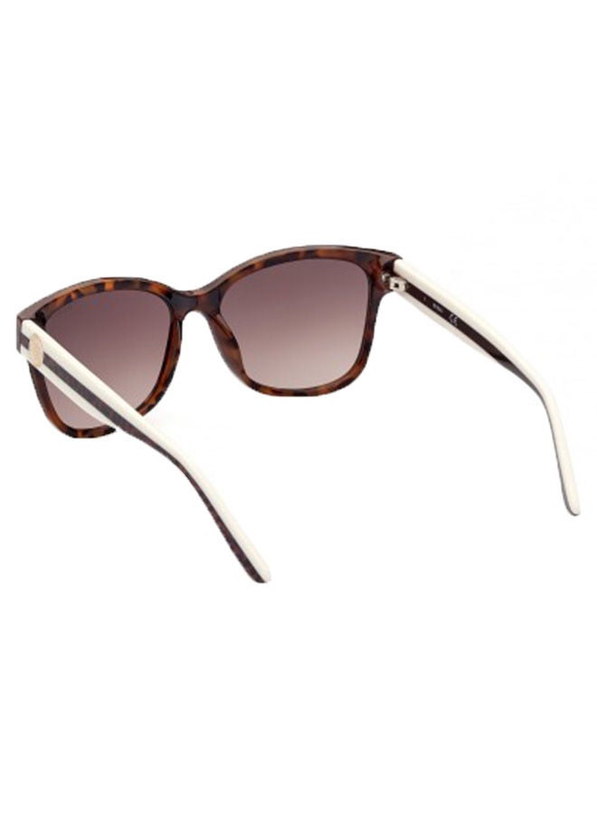 GUESS Unisex Wayfarer Sunglasses with Brown Lenses - GU7823 53F 56mm - Image 3