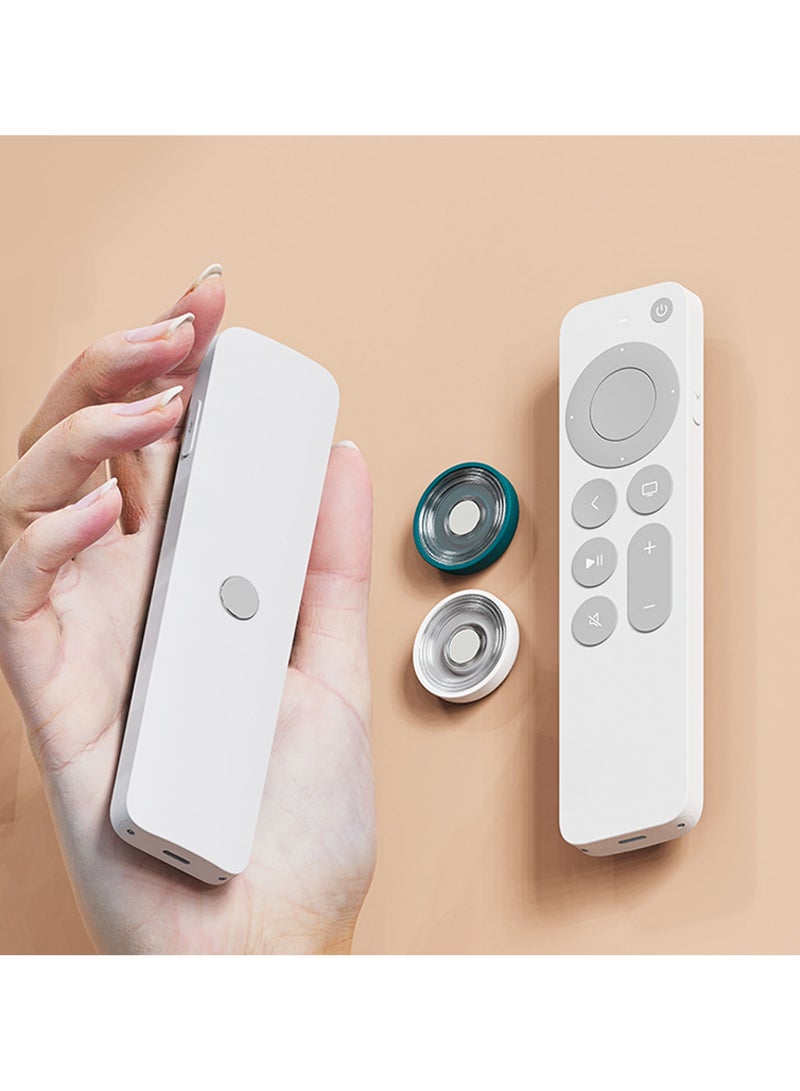 CMGTYYD 6Pcs Magnetic Absorption Hook, Magnetic Remote Control Holder, Wall Mount Holders Hole-Free Charging Organizer - Image 4