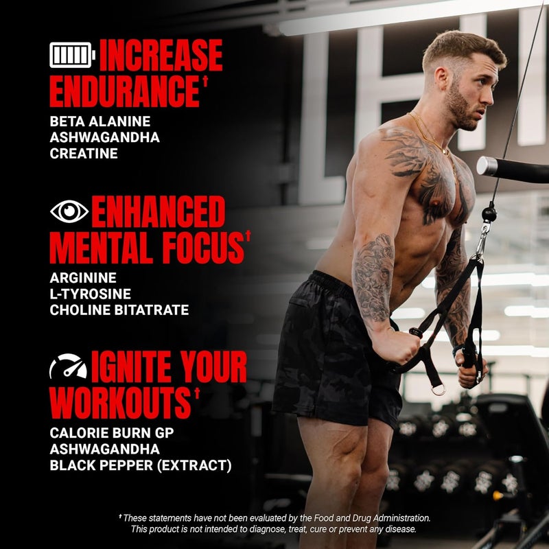 ProSupps بروسبس دكتور جيكيل مسحوق ما قبل التمرين بتوقيع مع الكرياتين خالي من المنبهات يدعم التركيز والقدرة على التحمل خالي من الكافيين مكملات الصالة الرياضية واللياقة البدنية بنكهة توت العليق والليمون 30 حصة - Image 3