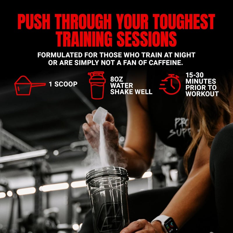 ProSupps بروسبس دكتور جيكيل مسحوق ما قبل التمرين بتوقيع مع الكرياتين خالي من المنبهات يدعم التركيز والقدرة على التحمل خالي من الكافيين مكملات الصالة الرياضية واللياقة البدنية بنكهة توت العليق والليمون 30 حصة - Image 4