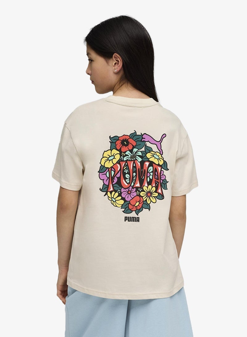 PUMA Youth Mid90S Relaxed Graphic T-Shirt - Image 2