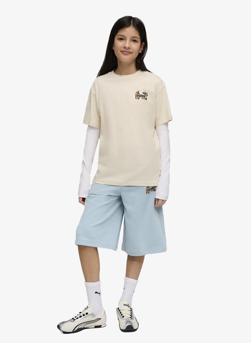 PUMA Youth Mid90S Relaxed Graphic T-Shirt - Image 3