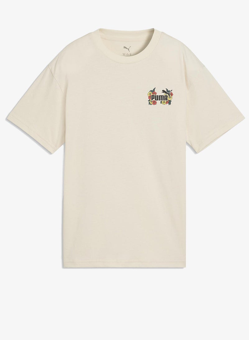 PUMA Youth Mid90S Relaxed Graphic T-Shirt - Image 4