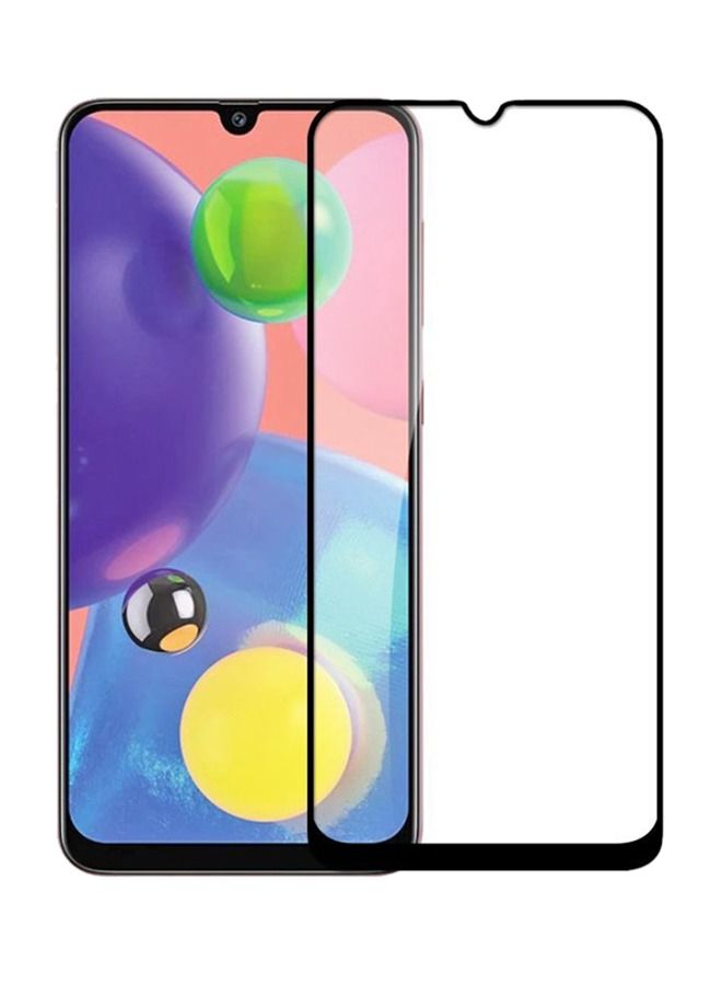 واقي شاشة من الزجاج المقوى لهاتف سامسونج جالاكسي A70S شفاف - Image 1