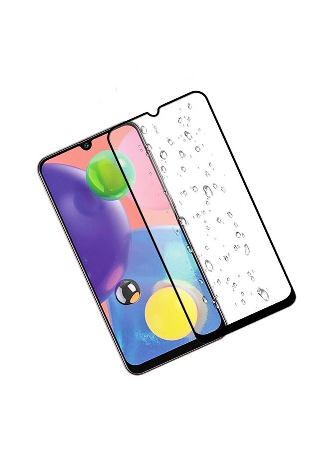 واقي شاشة من الزجاج المقوى لهاتف سامسونج جالاكسي A70S شفاف - Image 2