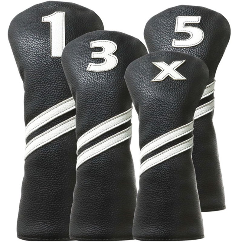 Frimon Golf Club Covers4pcs Golf Head Covers for Woods and Driver Fairway Hybrids for Golf Clubs Women Men - Image 2
