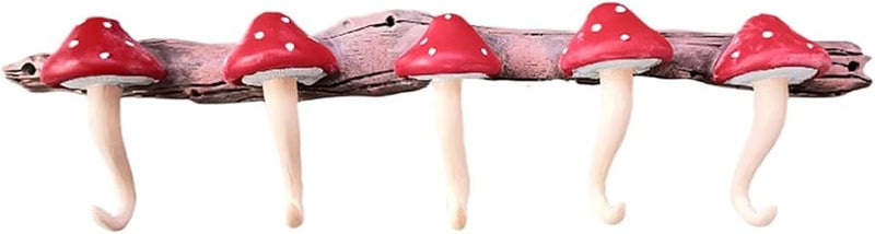 خطافات معطف جدار الفطر مثبتة باللاصق رف لغرفة المعيشة غرفة النوم الحمام - Image 2