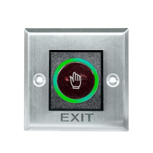 Team Office No Touch Door Exit Switch For Access Control(NO,NC,Com Output) - Image 1