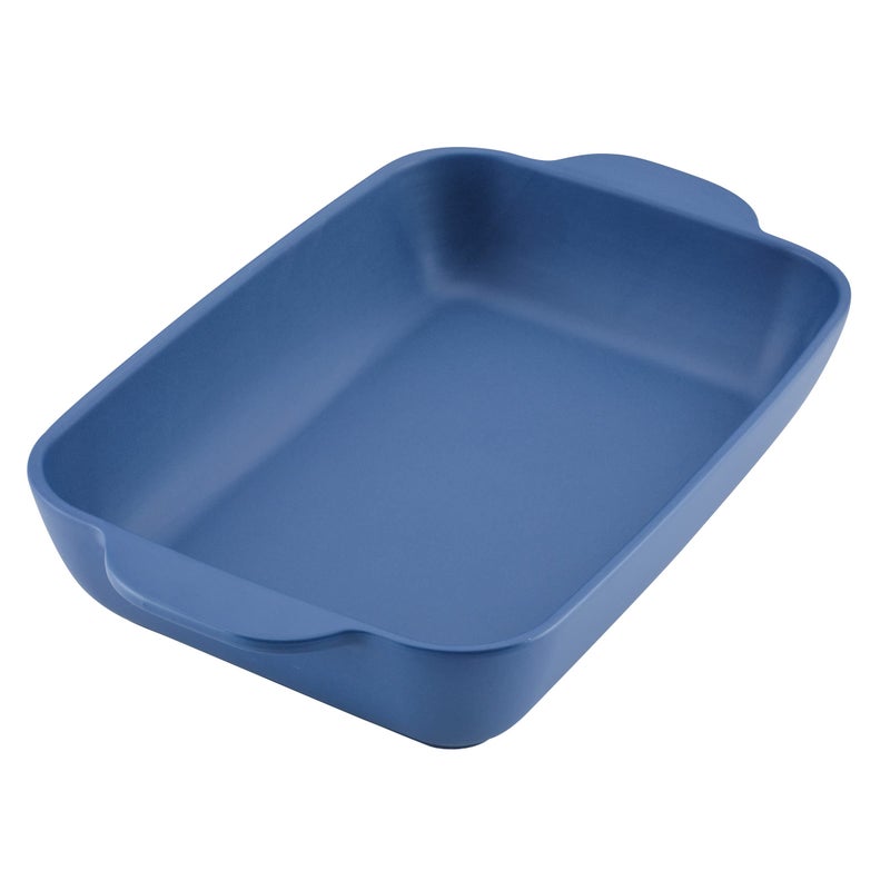 Ayesha Curry Ceramics Baking Dish/Lasagna Bakeware Pan, Rectangular, 9 Inch x 13 Inch - Anchor, Blue - Image 2