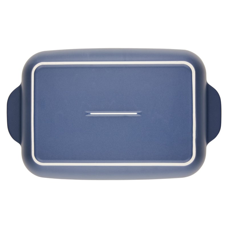 Ayesha Curry Ceramics Baking Dish/Lasagna Bakeware Pan, Rectangular, 9 Inch x 13 Inch - Anchor, Blue - Image 4