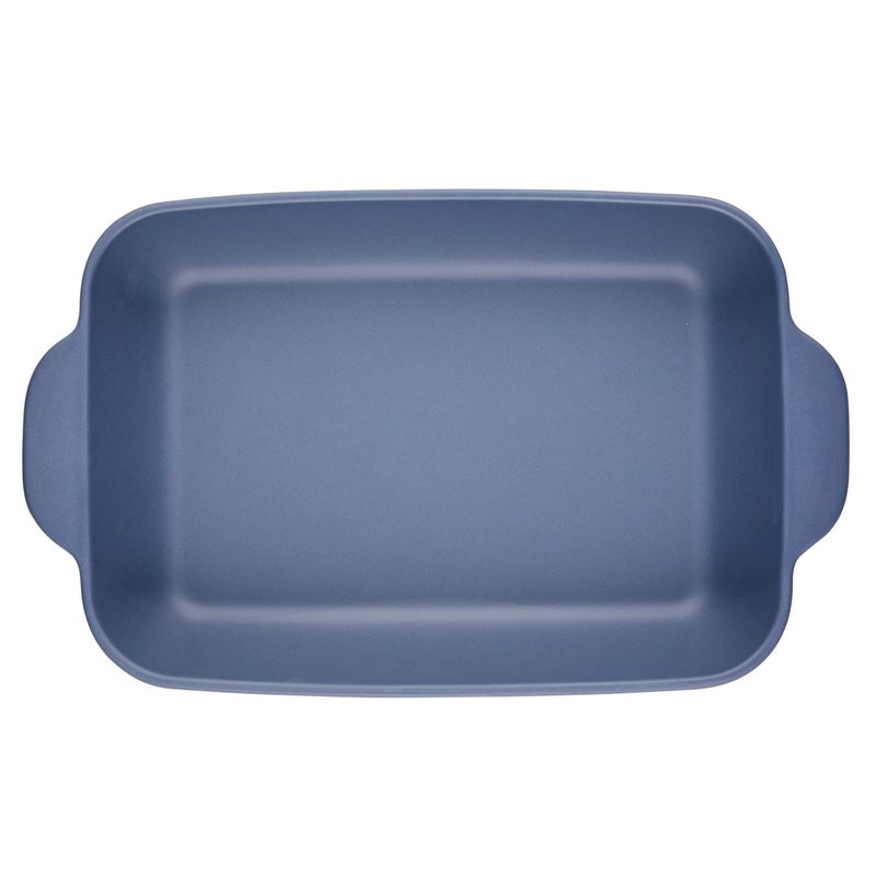 Ayesha Curry Ceramics Baking Dish/Lasagna Bakeware Pan, Rectangular, 9 Inch x 13 Inch - Anchor, Blue - Image 3