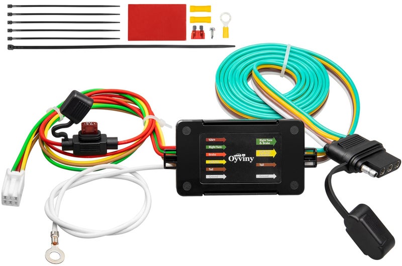 Oyviny 56370 4Way Trailer Wiring Harness for 20172025 Honda CRV Plug  Play Pure Copper Wires Factory Tow Package Required