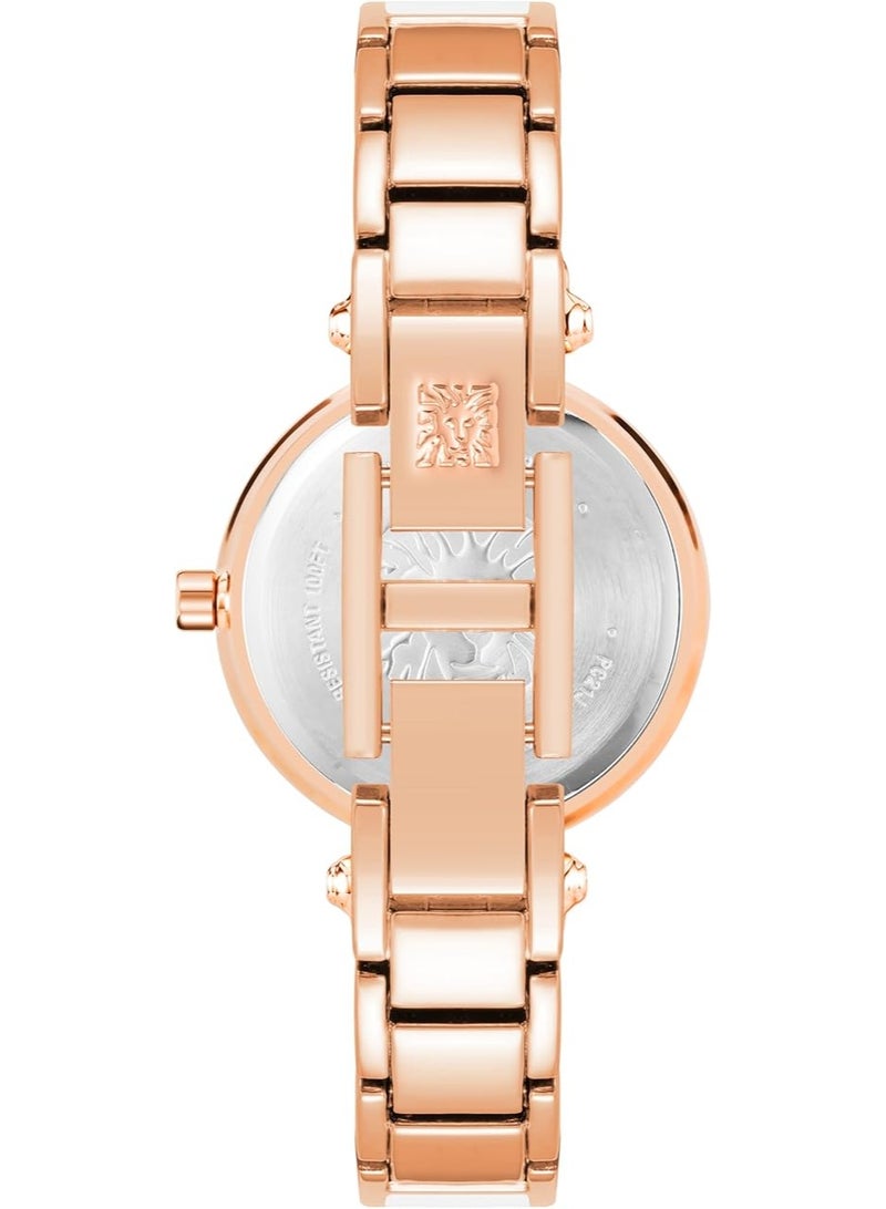 Anne Klein Women's Genuine Diamond Dial Bangle Watch - Image 2