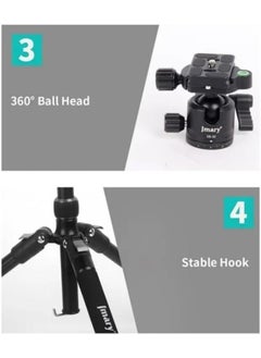 JMARY KT325+NB30 1.6m Portable Aluminum Alloy Action Camera Rotating Tripod Holder - pzsku/ZEE492D80ADDCE3FDE958Z/45/_/1717947921/d749c010-7aec-4de0-9c81-78531f930e5c