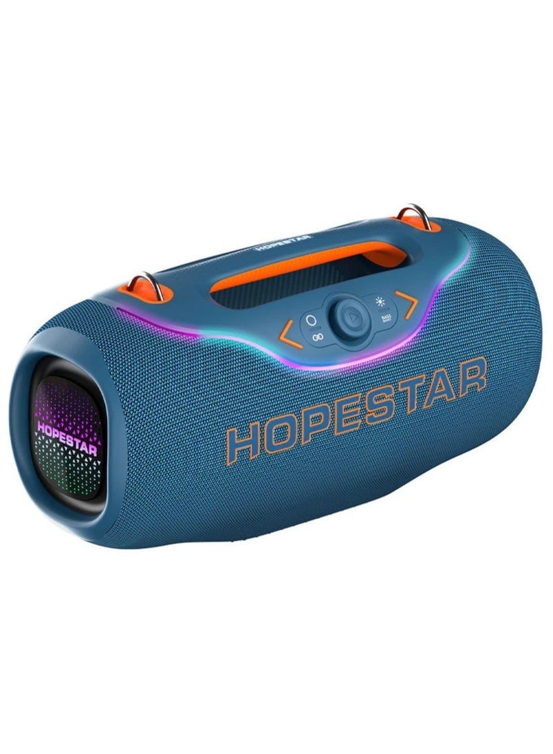 HOPESTAR A6 Club Portable Bluetooth Speaker – High Power Sound System with Deep Bass, RGB Party Lights, Long Battery Life, Wireless Connectivity, and Mic Input for Indoor & Outdoor Events - Image 1