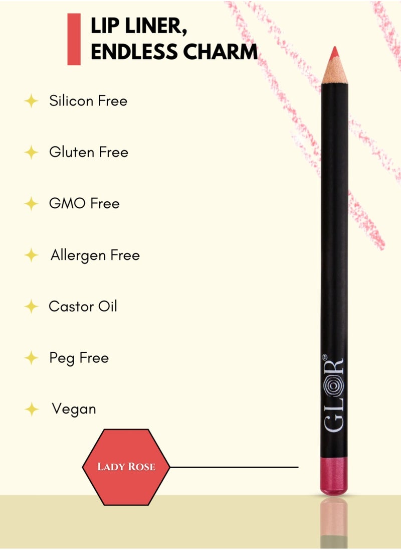 Glor Endless Charm Ultimate Precision Lip Liner - Lady Rose - pzsku/ZEE496AB8E0F3014E210EZ/45/_/1728720581/9c6c9a64-e04a-4e47-8d57-c3ba3c267dad