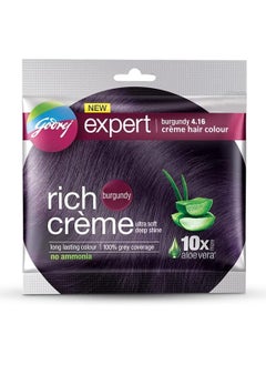 Godrej Expert Rich Creme Hair Color Burgundy 4.16  - Image 1