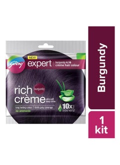 Godrej Expert Rich Creme Hair Color Burgundy 4.16  - Image 2