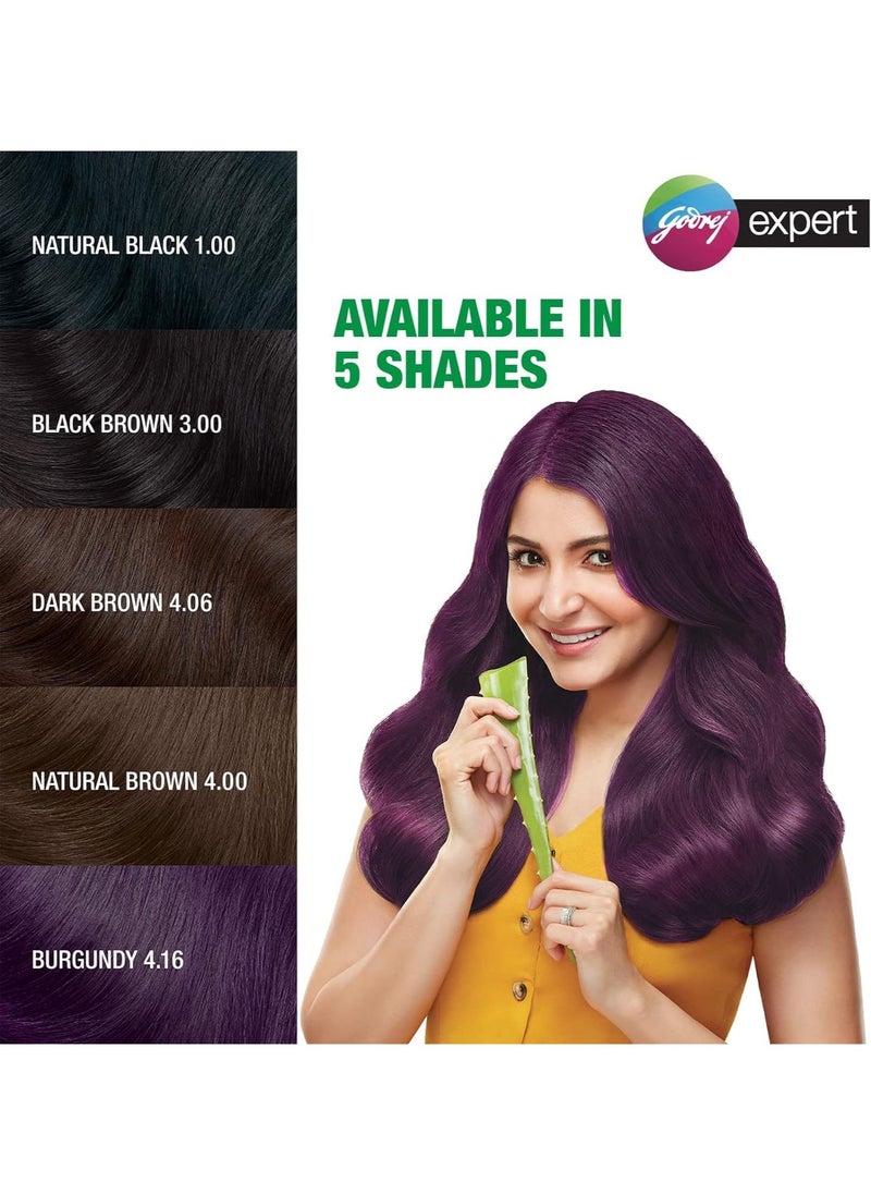 Godrej Expert Rich Creme Hair Color Burgundy 4.16  - Image 3