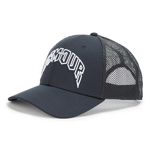 Under Armour Men's Blitzing Trucker Hat, (004) Black/Black/White, One Size Fits Most - Image 4