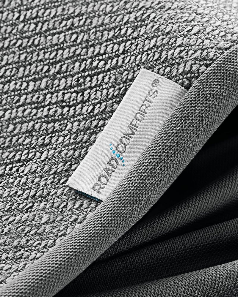 Road Comforts Car Seat Covers for Front Seat, Low Back Heavy Duty Breathable Flax Seat Protector, Airbag, Not Seat Belt Compatible, Washable Seat Cover Fits for Most Cars, Trucks, SUVs, Vans Gray - Image 5