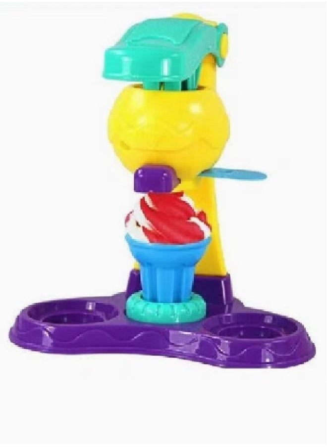 Generic - Ice Cream Maker Machine Kit Pretend Role Play Educational Toy Set For Kids - Image 1