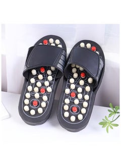 TIGER Acupressure Foot Massager Slippers for Men & Women – Reflexology Shoes with Acupoint Stimulation for Stress Relief, Foot Tension Reduction, and Circulation Promotion – Comfortable & Therapeutic Sandals (Size 42-43)  - Image 1